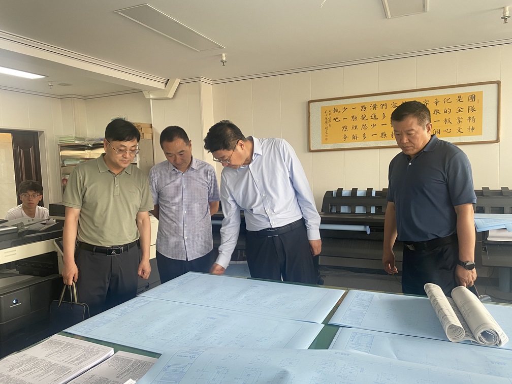 慶陽市委常委、統(tǒng)戰(zhàn)部部長張希岳調(diào)研甘肅信合工程設(shè)計(jì)有限公司：精準(zhǔn)把脈助發(fā)展 精準(zhǔn)服務(wù)促跨越